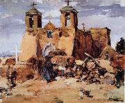 The Church in Tuoerce Nikolay Fechin